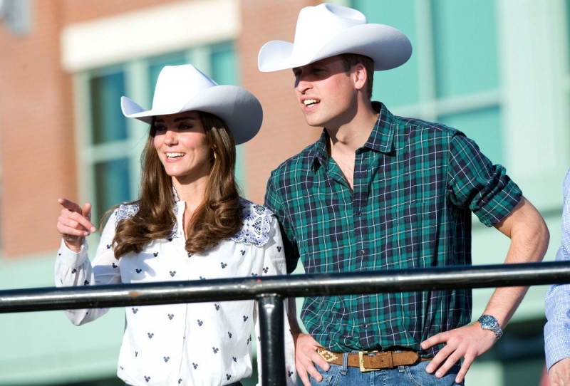 William and Kate in Calgary