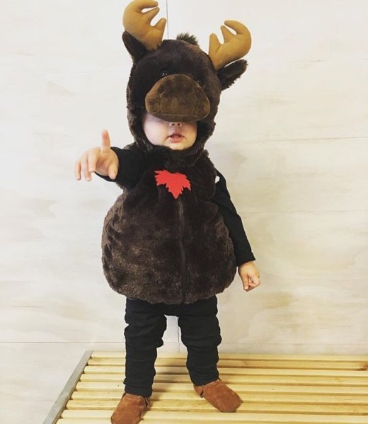 Baby moose hot sale halloween costume