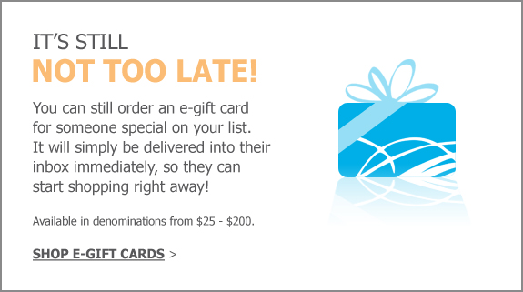 SHOP E-GIFT CARDS >