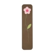 brown daisy bookmark