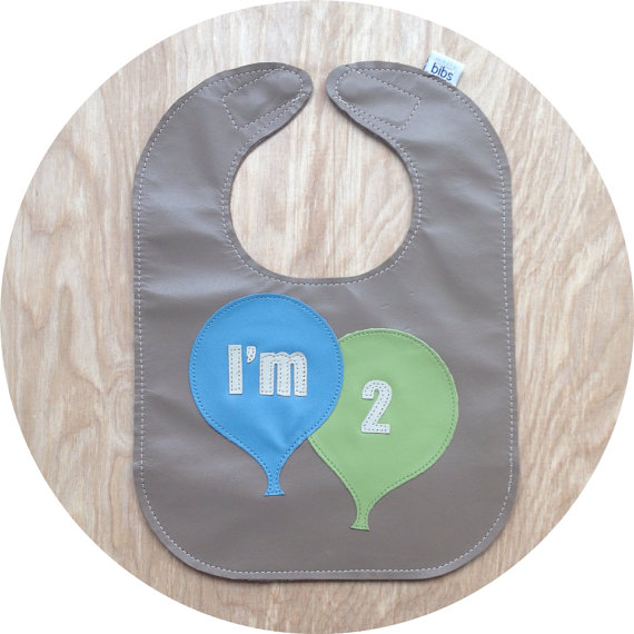 custom birthday bib