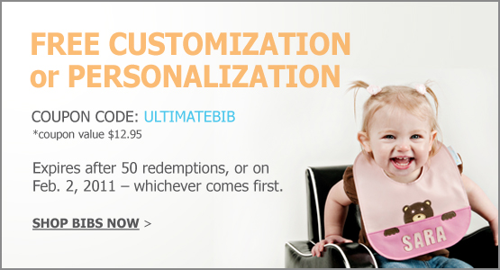 FREE customization or personalization!