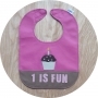 cupcake bib