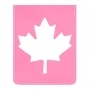 pink maple leaf